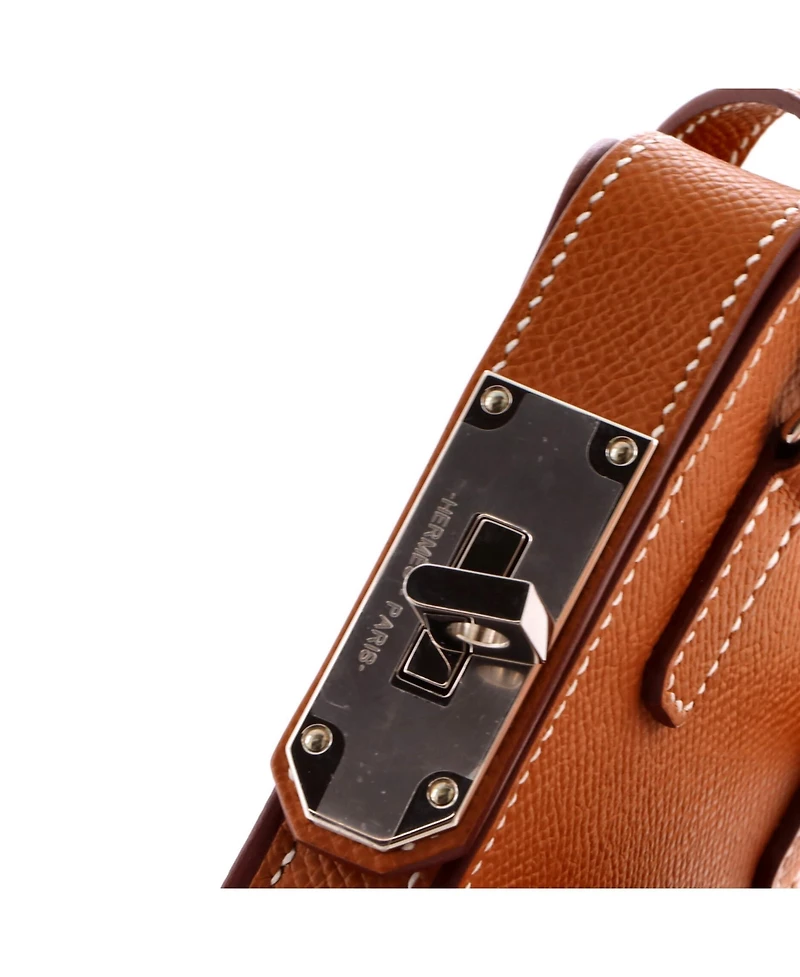 Pre-Owned HERMES Hac a Box Phone Case Epsom