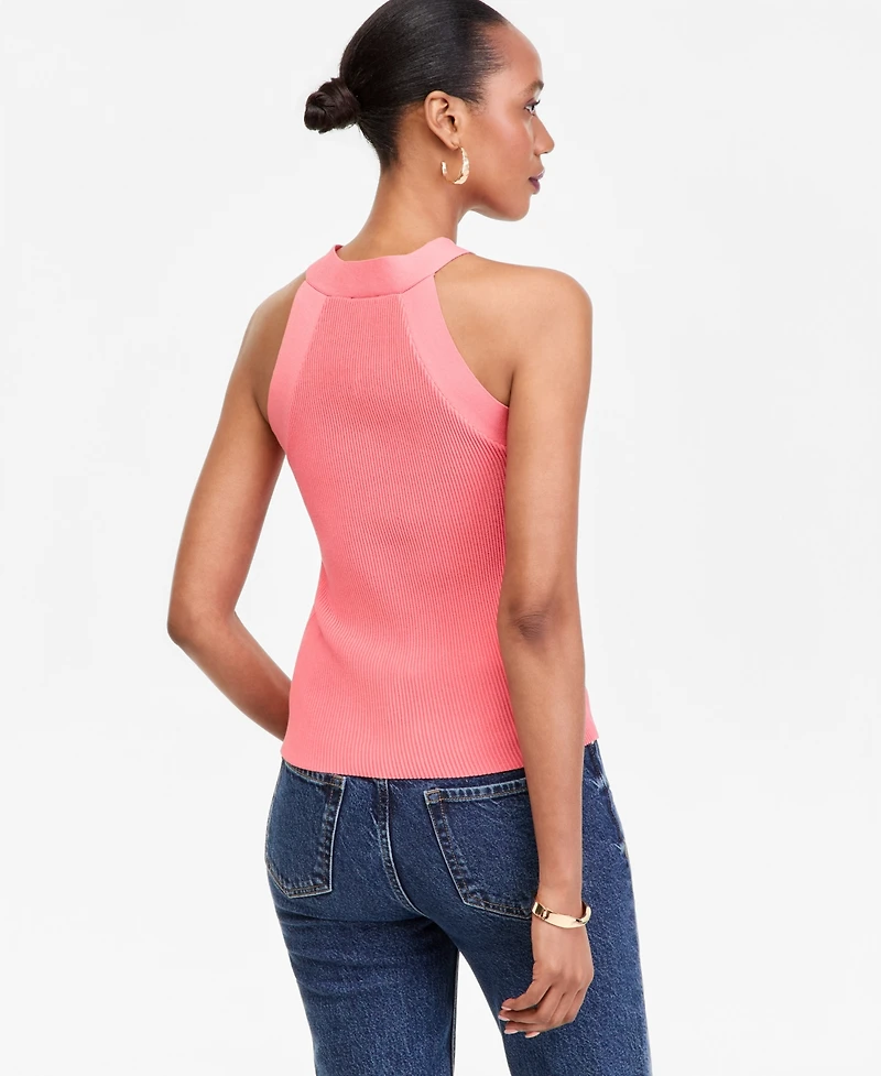 I.n.c. International Concepts Women's Halter Sweater Tank, Macy's Exclusive