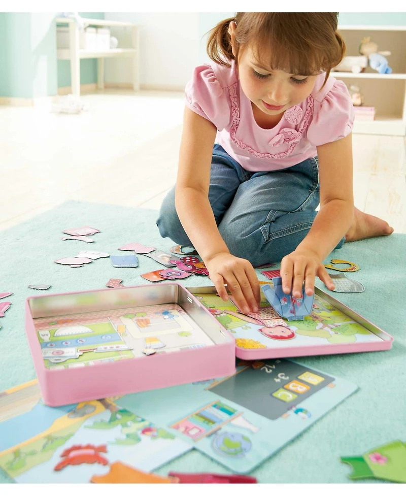 Haba Dress-Up Doll Magnetic Travel Activity