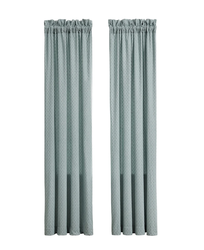 J Queen New York Blossom View Window Panel Pair