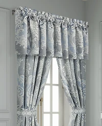 J Queen New York Queensbury Window Straight Valance, 18" x 88"