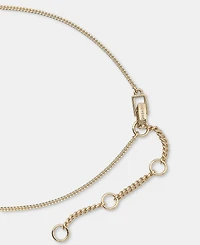 Givenchy Cubic Zirconia Lariat Necklace, 16" + 3" extender
