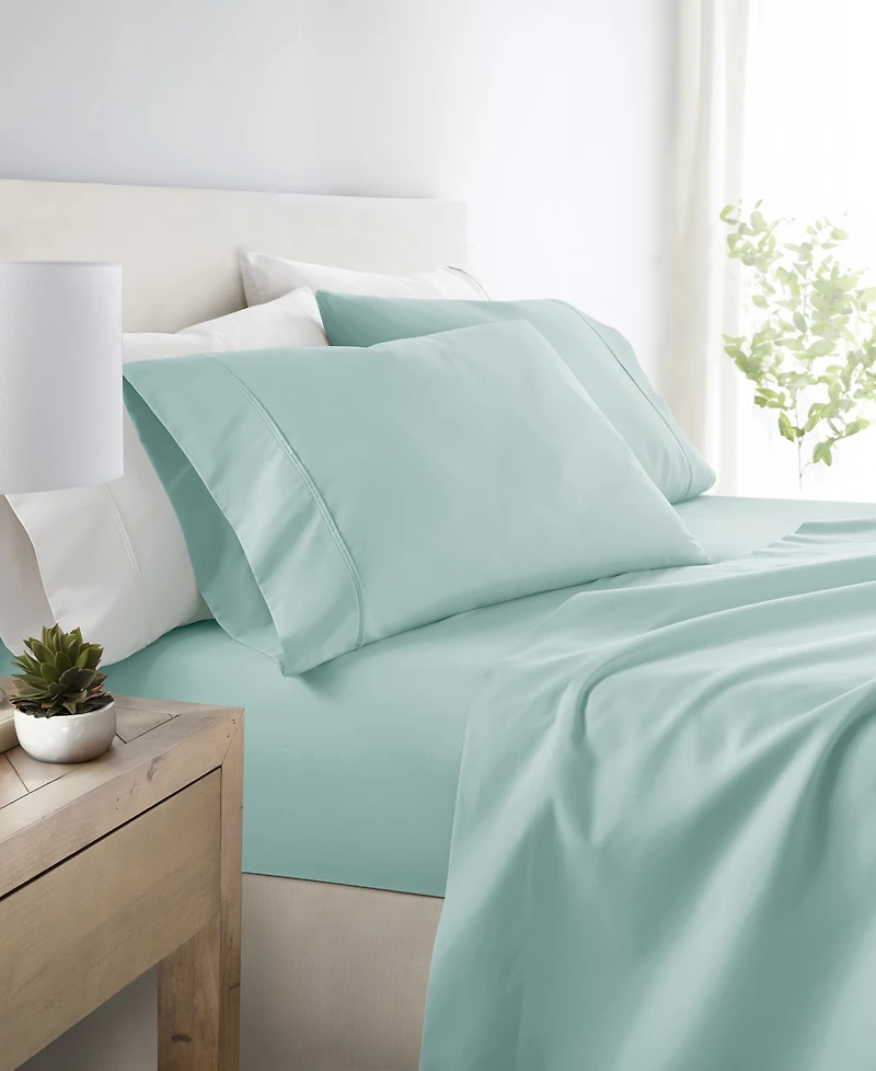ienjoy Home Style Simplified 4-Pc. Sheet Set, Queen