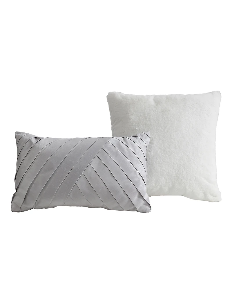 Vcny Home Nikka Jacquard Floral 5-Pc. Comforter Set