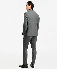 Hugo By Hugo Boss Mens Modern Fit Herringbone Suit Separates