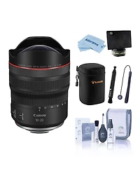 Canon Rf 10-20mm f/4.0 L Is Stm Lens, Bundle with Soft Lens Case, Lens Shade, Cleaning Kit, Pen Lens Cleaner and Microfiber Cleaning Cloth
