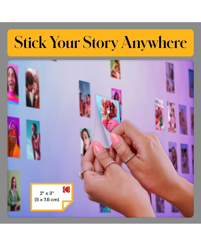 Kodak Step Mobile Instant Photo Printer 2" x 3"