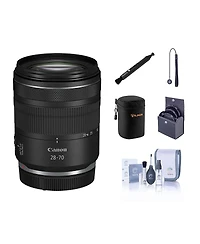 Canon Rf 28-70mm f/2.8 Is Stm Lens, Bundle with 67mm Filter Kit, Soft Lens Case, Cleaning Kit