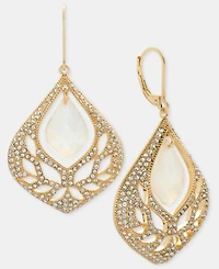 lonna & lilly Stone Branch Orbital Drop Earrings