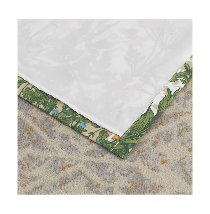 Barefoot Bungalow Greenland Home Fashions Dandelion Window Panel Pair - 42x84"
