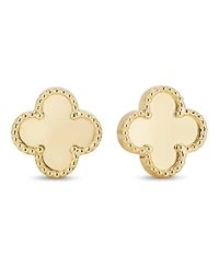 Devata Clover Earrings Approx. 2.7 Grams 14K Gold