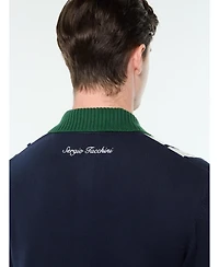 Sergio Tacchini Men's Bruni Knit Cardigan