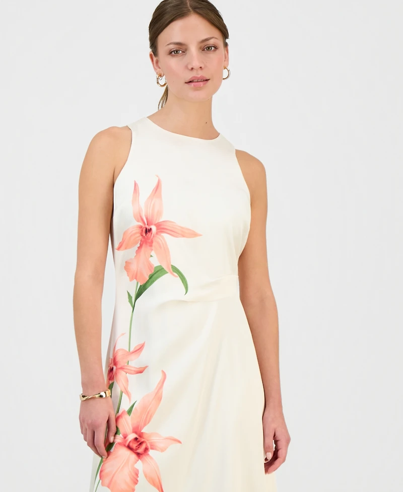 I.n.c. International Concepts Petite Asymmetric-Hem Dress, Macy's Exclusive