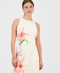 I.n.c. International Concepts Petite Asymmetric-Hem Dress, Macy's Exclusive