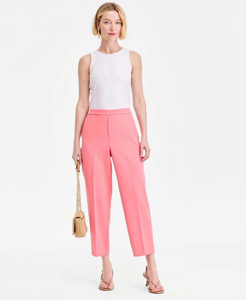 I.n.c. International Concepts Women's Cropped Pull-On Pants, Macy's Exclusive