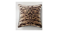 Bronze Tiger Pillow 22"