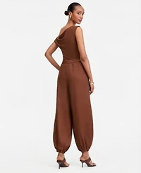 I.N.C. International Concepts Womens Off Shoulder Top Bubble Pants Macys Exclusive