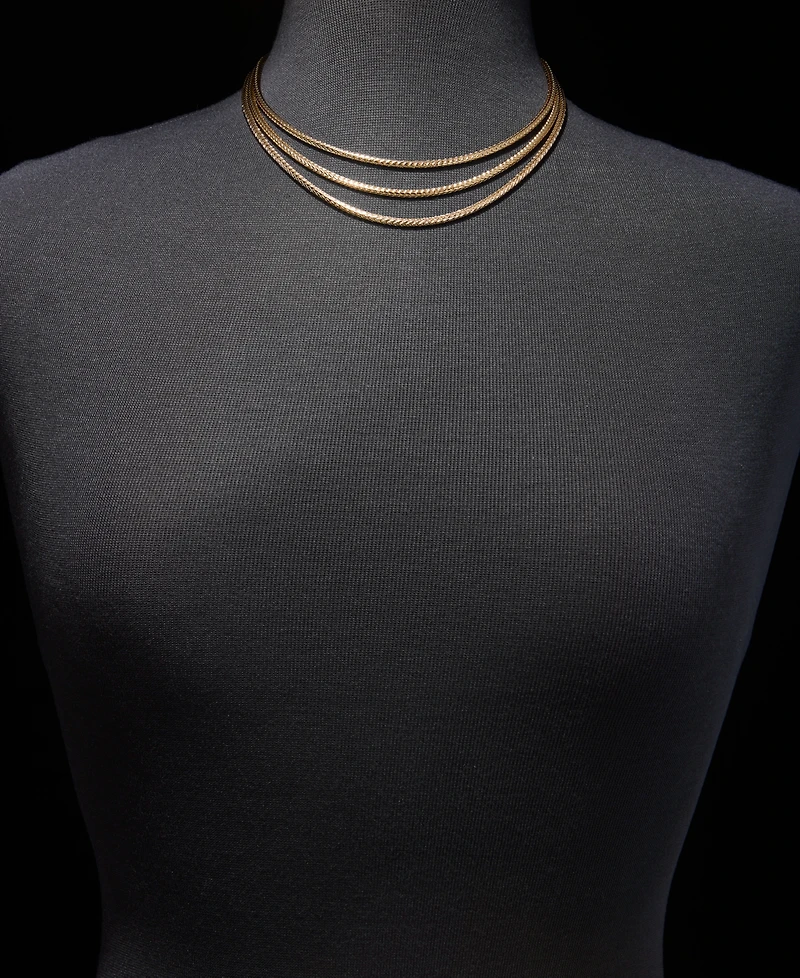 Lauren Ralph Lauren 16" Layered Collar Necklace