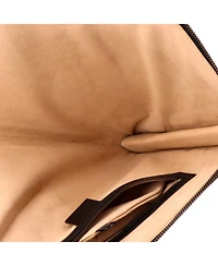 Pre-Owned Gucci Gg Marmont Portfolio Clutch Matelasse Leather