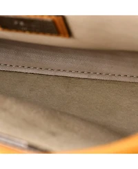 Pre-Owned Fendi Regular Peekaboo Bag Leather with Plexiglass Detail