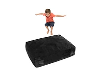 Hongge 47 x 35.5 Inch Crash Pad Sensory Mat with Foam Blocks and Washable Cover