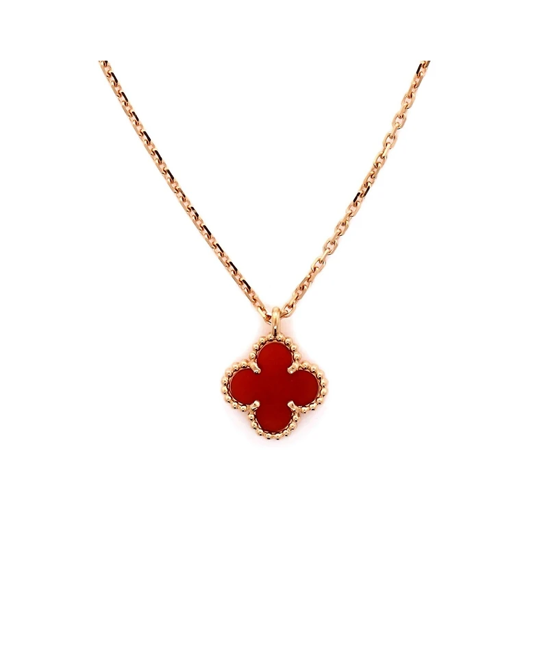 Pre-Owned Van Cleef and Arpels Sweet Alhambra Pendant Necklace