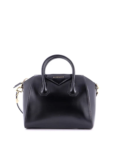 Pre-Owned Givenchy Small Antigona Bag Glazed Leather