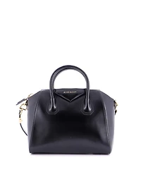 Pre-Owned Givenchy Small Antigona Bag Glazed Leather