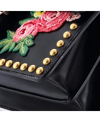 Pre-Owned Gucci Small Dionysus Bag Embroidered Studded Leather