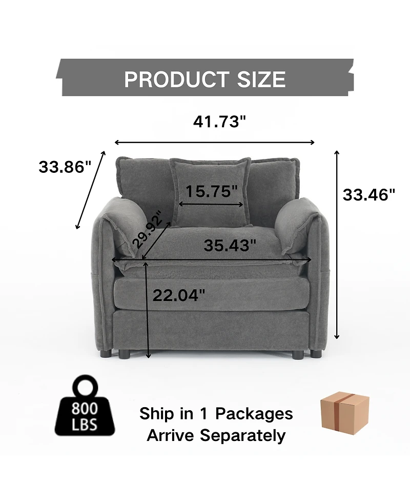 Streamdale Furniture Chenille Modular Sofa Ultimate Comfort, Customizable, Modern Design