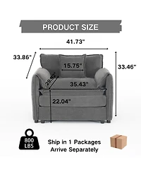 Streamdale Furniture Chenille Modular Sofa Ultimate Comfort, Customizable, Modern Design