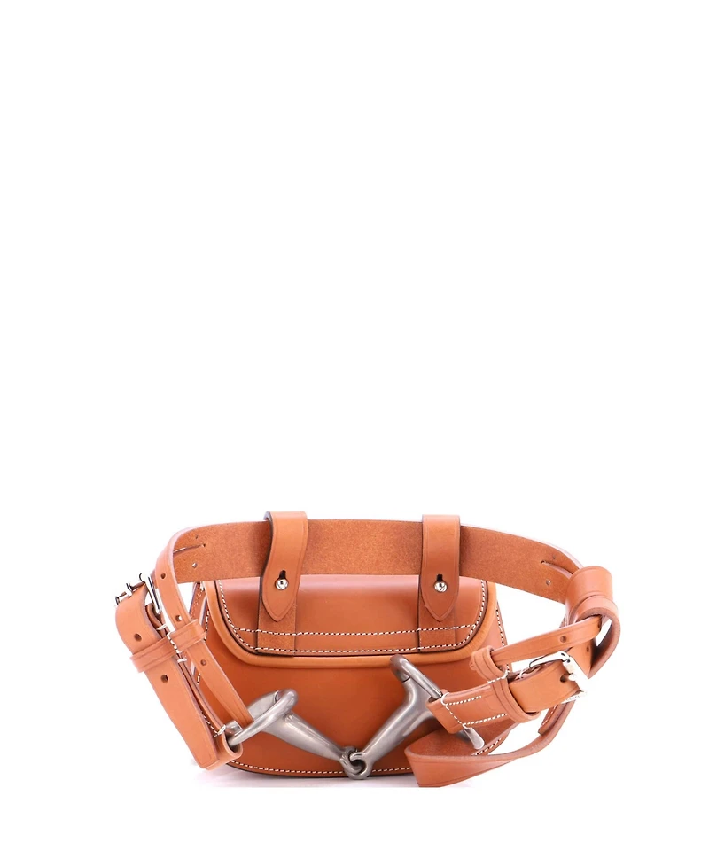 Pre-Owned Gucci Mini Bamboo 1947 Belt Bag Leather