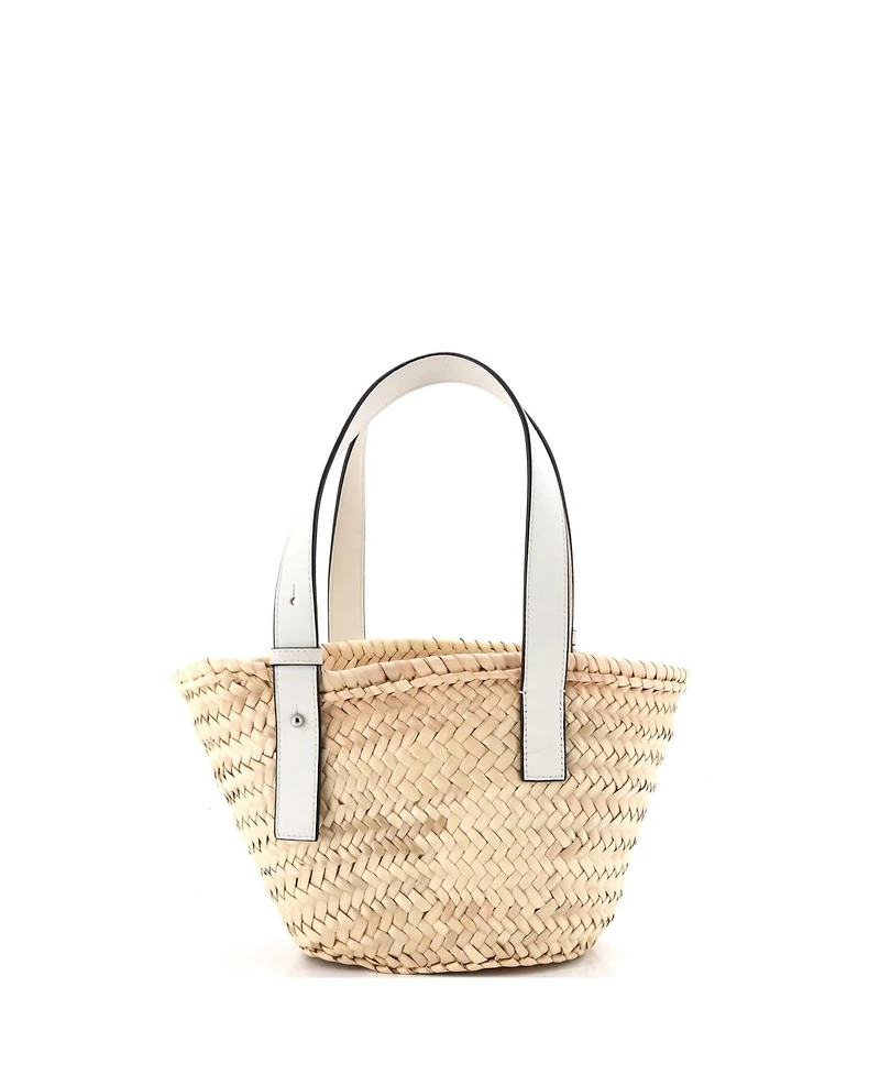 Pre-Owned Loewe Small Basket Tote Raffia