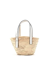 Pre-Owned Loewe Small Basket Tote Raffia