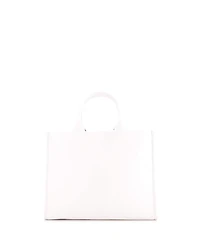 Pre-Owned Prada Medium Symbole Shopper Tote Embossed Leather