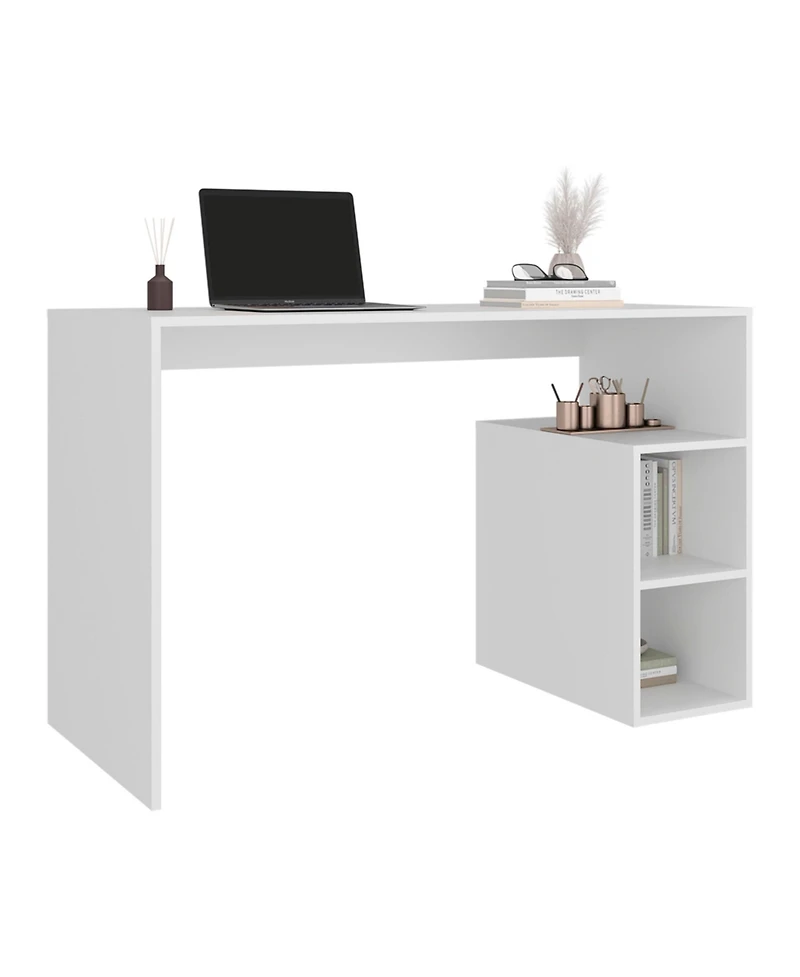 Depot E-Shop Benson Desk, 3 Shelves