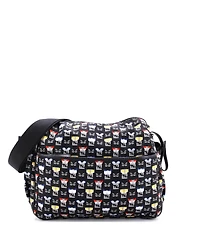Pre-Owned Fendi Monster Diaper Bag Printed Nylon