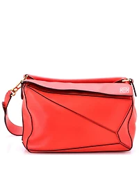 Pre-Owned Loewe Medium Puzzle Bag Leather