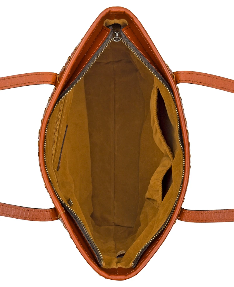 Patricia Nash Emmie Medium Leather Tote Handbag