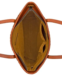Patricia Nash Emmie Medium Leather Tote Handbag