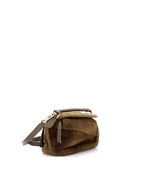 Pre-Owned Loewe Small Puzzle Bag Shearling