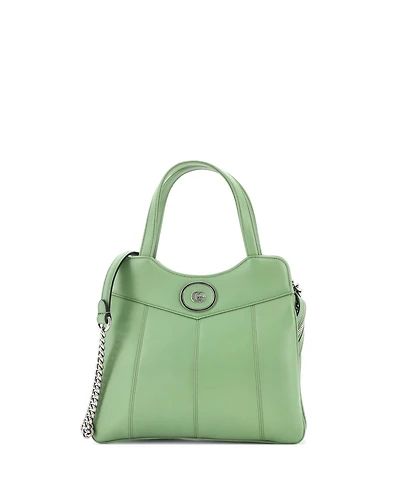 Pre-Owned Gucci Small Petite Gg Tote Quilted Leather