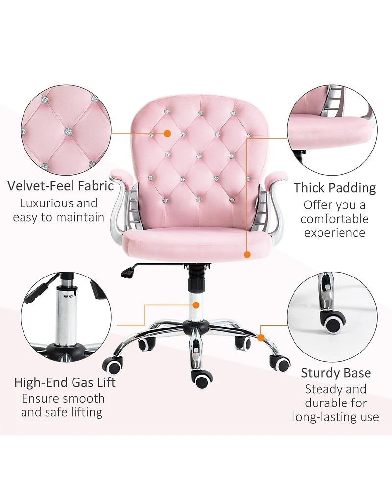 Rainsken Velvet Office Chair