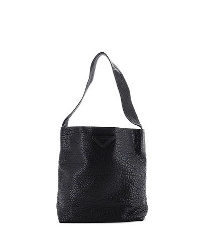 Pre-Owned Prada Triangle Shoulder Bag Calfskin