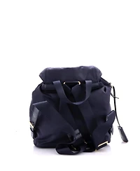 Pre-Owned Prada Small Re-Edition 1978 Pocket Backpack Re-Nylon with Saffiano Leather