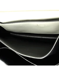 Pre-Owned Prada Small Cahier Crossbody Bag Embellished Denim and Leather