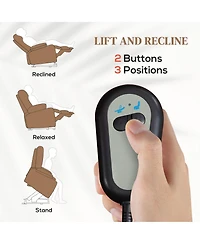 Boyel Living Power Lift Recliner Chair with Vibration Massage and Heat