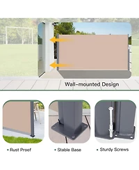 Aecojoy Retractable Side Awning, Side Awning