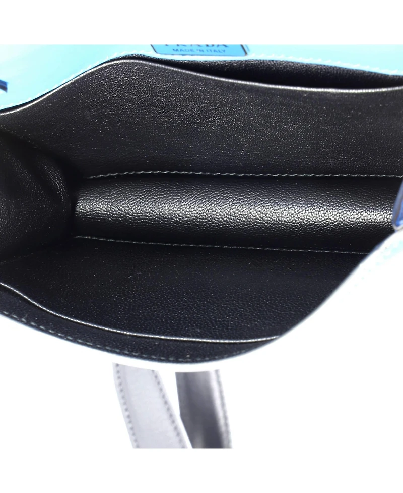 Pre-Owned Prada Small Cahier Chain Crossbody Bag City Calf and Saffiano