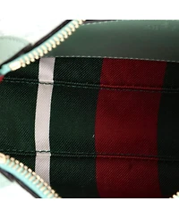 Pre-Owned Gucci Small Emblem Shoulder Bag Gg Coated Canvas with Leather